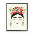 Etta Avenue™ Teen Corinne Frida's Dreams Bright Floral Illustration Wall Décor Wood in Brown | 1.5 D in | Wayfair 849C9DD2E0A54A01908BA33C821068E3