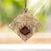 Trend Setters Harry Potter Marauders Map I Solemnly Swear Starfire Prints Hanging Decoration & Suncatcher Diamond Shaped Decoration | Wayfair