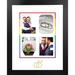 Winston Porter Gavazova Wedding Love Snapshot Picture Frame Glass in Black/Yellow | 17.25 H x 14.25 W x 1 D in | Wayfair