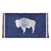 Winston Porter Enrik Wyoming Flag Sham Polyester | 23 H x 31 W x 1 D in | Wayfair A529B2703E9944559C48866FD63E2E98