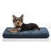 Tucker Murphy Pet™ Shearin Crate Coyote Pad Polyester/Nylon/Memory Foam in Blue | 2.5 H in | Wayfair ED37207FFFEB479487493145823846D0