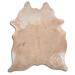 White 72 x 0.25 in Area Rug - Loon Peak® Natural Hair Handmade Cowhide Beige Area Rug Cowhide | 72 W x 0.25 D in | Wayfair