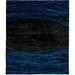 144 W in Rug - Isabelline One-of-a-Kind Grenada Hand-Knotted Tibetan Black/Blue 12' Round Wool Area Rug Wool | Wayfair