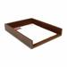 Charlton Home® Mehta Leather Front-Load Letter Tray in Rustic Leather in Brown | 2 H x 10.62 W x 13.62 D in | Wayfair