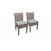 Sol 72 Outdoor™ Rochford Patio Dining Side Chair w/ Cushion Metal in Gray/Red | 35.5 H x 19 W x 18 D in | Wayfair 5D616B0B226B486CB0B405C1C668638A