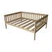 Red Barrel Studio® Sharo Mission Daybed Wood in White | 33 H x 58 W x 79 D in | Wayfair 064DD272CA3C45679045E0C63420B4F7