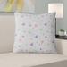 Latitude Run® Avicia 90s Retro Indoor/Outdoor Throw Pillow Polyester/Polyfill blend in Blue | 18 H x 18 W x 9.5 D in | Wayfair