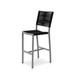 Source Furniture Fiji 30" Patio Bar Stool Metal in Gray/Black | 47 H x 18 W x 22 D in | Wayfair SF-2201-172-BLK