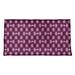 Latitude Run® Avicia Black Argyle Skulls Pattern Pillow Sham - Microfiber Polyester in Indigo | 23 H x 39 W in | Wayfair