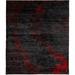 Black 120 W in Rug - Isabelline One-of-a-Kind Mariana Hand-Knotted Tibetan Black 10' Square Wool Area Rug Wool | Wayfair