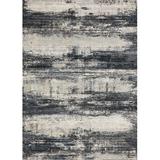 Blue 18 x 18 x 0.5 in Area Rug - Trent Austin Design® Square Tergel Ombre Power Loom 1'6" x 1'6" Navy/Stone Area Rug | Wayfair