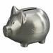 Zoomie Kids Sabatino Pig Bank Metal in Gray | 4.5 H x 3.25 W x 3.75 D in | Wayfair 2E09BBE221AB4424B0A21A94403D8815