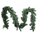 The Holiday Aisle® 9 Ft x 10" 180 Tips PVC Canadian Pine Garland Holiday Winter Home Décor, Wall Christmas Décor | 5 H x 108 W x 10 D in | Wayfair