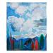 East Urban Home Color & Clouds Soft Sherpa Blanket Microfiber/Fleece/Microfiber/Fleece | 68 W in | Wayfair 40A57797A5C24CBDB3936AA0DE806AA1