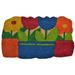 Charlton Home® Melita Flowers Pots 30 in. x 18 in. Non-Slip Indoor Door Mat Coir | Rectangle 1'6" x 2'6" | Wayfair BCF9C2EB45FF421A86FCCFD43E341D4F