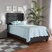 Lark Manor™ Canady Standard Bed Upholstered/Polyester in Gray | 48.4 H x 41.5 W x 78.9 D in | Wayfair 8B3C3B7B232A4A608A24880FDA88921C
