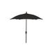 Arlmont & Co. Haley Patio 7.5' Market Umbrella Metal in Black | 90 H in | Wayfair 220F5C7F5DC740BA8EEE06CD24D510DD