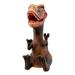 World Menagerie Faustino Dinosaur T-Rex Baby Figurine Resin in Brown/Gray | 3.75 H x 2.25 W x 1.25 D in | Wayfair 8860BF6AA9C44A658D5DD94F72793B99