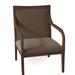 Armchair - Fairfield Chair Gilbert 25" Wide Armchair Wood in Gray/Brown | 36 H x 25 W x 26.5 D in | Wayfair 6006-01_3152 65_Walnut