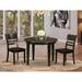 Winston Porter Toothman 4 - Person Rubberwood Solid Wood Dining Set Wood in Brown | 30 H in | Wayfair EB9B804E176E41D68FB3A0881EA1EAC4