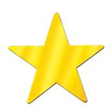 The Party Aisle™ Jumbo Foil Star Cutout in Yellow | 20 H x 20 W in | Wayfair E1035DBD18D446AABD49E24F77BF0CDA