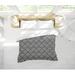 Foundry Select Krum Comforter Set Polyester/Polyfill/Microfiber in White/Black | Twin Comforter + 1 Pillow Case | Wayfair