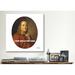 Winston Porter Icons, Heroes & Legends Benjamin Franklin Quote Painting Print on Canvas in Brown | 26 H x 26 W x 0.75 D in | Wayfair