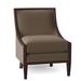 Accent Chair - Fairfield Chair Foley 27" Wide Parsons Chair, Wood in White/Brown | 37 H x 27 W x 31.5 D in | Wayfair 6023-01_3156 72_Hazelnut