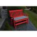 Red Barrel Studio® Speth Traditional English Gliding Outdoor Bench redPlastic | 41 H x 62 W x 27 D in | Wayfair 224D220E967A411B8518ADADAB5ECFF9