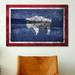 Winston Porter Wyoming Flag, Grand Teton Nationl Park Graphic Art on Canvas in Blue/Gray | 60 H x 90 W x 1.5 D in | Wayfair