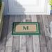 Charlton Home® Stansfield Rectangle Monogram Fiber Outdoor Door Mat Coir | Rectangle 2' x 3'3" | Wayfair 81F3A085AD954AE596F1CA2E3300128A