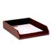 Ebern Designs Bramfield Front-Load Legal Tray in Chocolate Leather in Brown | 2 H x 10.62 W x 15.12 D in | Wayfair F24EB01EEFBB44ACB87460C180EFC29E