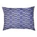 Tucker Murphy Pet™ Chelan Lined Chevrons Indoor Dog Pillow Polyester in Blue | 6 H in | Wayfair D56103B24EB74D5FB4A541B73B64892F