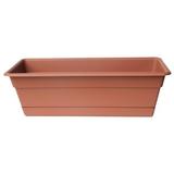 Ebern Designs Johann Plastic Window Box Planter Plastic in Brown | 5.8 H x 24 W in | Wayfair 4FB44B1A46A0490A92C390A1CCAD8F44