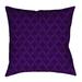 Latitude Run® Avicia Outdoor Throw Pillow Polyester/Polyfill blend in Indigo | 18 H x 18 W x 9.5 D in | Wayfair AE3D85FBD35A416FB0729325051EC723
