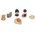 The Holiday Aisle® 6 Piece Christmas in Characato Ceramic Nativity Set Ceramic | 2.4 H x 1.6 W x 1.4 D in | Wayfair