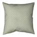 Latitude Run® Avicia Chevrons Indoor/Outdoor Throw Pillow Polyester/Polyfill blend in Orange/Blue | 20 H x 20 W x 3 D in | Wayfair