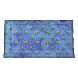Latitude Run® Avicia Blue Sea Otters Pattern Pillow Sham - Microfiber Polyester in Blue/Indigo | 23 H x 31 W in | Wayfair