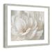 Casa Fine Arts 'Peach Perfect' Framed Acrylic Painting Print Paper in Gray/White | 22 H x 26 W x 1.13 D in | Wayfair 8885-01