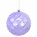 Etta Avenue™ Shiny Diamond Bauble Christmas Ornament Plastic in Indigo | 4.75 H x 4.75 W x 4.75 D in | Wayfair 58DD495DA0A449F3A88998117AA42FCB