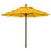 Arlmont & Co. Maria 9' Market Umbrella Metal in Yellow | Wayfair 9766FAE374C241998CEFD971A995208F