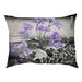 Tucker Murphy Pet™ Burkart Mountain Fuji Through the Cherry Blossoms Designer Pillow Fleece, Polyester | 14 H x 42.5 W x 32.5 D in | Wayfair