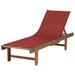 Arlmont & Co. Ayvion Chaise Lounge Slipcover, Polyester in Red/Brown | 3 H x 21 W x 72 D in | Wayfair FFEF6C359369499886FA81E445BFBDBB