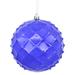 Etta Avenue™ Shiny Diamond Bauble Christmas Ornament Plastic in Indigo | 4.75 H x 4.75 W x 4.75 D in | Wayfair 2AD5A57E6A4A4D038383D384E52833F6