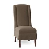 Fairfield Chair Reed Dining Chair Upholstered/Fabric in Gray | 44 H x 21 W x 29 D in | Wayfair 6086-05_3152 65_Hazelnut