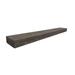 Millwood Pines Juna Floating Wood Fireplace Shelf Mantel in Gray/Brown | 3 H x 54 W x 7 D in | Wayfair 0928157A64294D5C9222EC8C4D3D2EDE