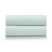 Three Posts™ Little Sodbury 300 Thread Count 100% Cotton Percale Pillowcase Cotton Percale in Green | 20 W in | Wayfair