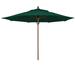 Arlmont & Co. Maria 11' Market Umbrella Metal in Green/Blue/Navy | Wayfair D22863E3A9D044B5B70007E731F811B6