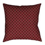 Latitude Run® Avicia Throw Pillow Polyester/Polyfill blend in Red | 14 H x 14 W x 3 D in | Wayfair B785BC4FBEB44DB9BFE49D75CDF3DBB8