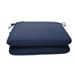 Sol 72 Outdoor™ Outdoor Sunbrella Seat Cushion Acrylic, Polyester in Blue | 2 H x 18 W in | Wayfair 5687A34DF5CB40DF89D36BFDDA753253